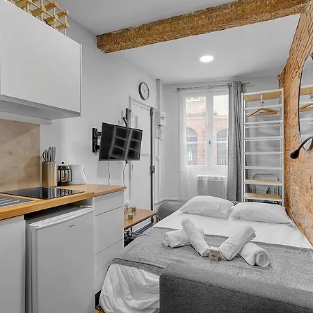 Getaway For 2 Beautiful Studio Near The Garonne Toulouse Exterior photo